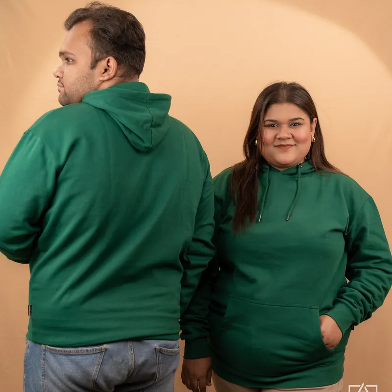 2X Elite Emerald Green Kangaroo Pocket Hoodie	